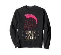 Queer Punk LGBTQ Pride Alternative Anarchist Rebellion Sweatshirt