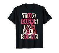 Queer Punk LGBTQ Pride Alternative Anarchist Rebellion T-Shirt