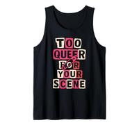 Queer Punk LGBTQ Pride Alternative Anarchist Rebellion Tank Top