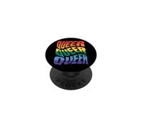 Queer Queer Gay Pride Festival LGBTQ PopSockets Adhesive PopGrip