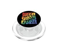 Queer Queer Gay Pride Festival LGBTQ PopSockets PopGrip for MagSafe