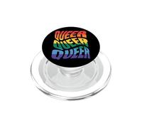 Queer Queer Gay Pride Festival LGBTQ PopSockets PopGrip for MagSafe