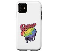 Queer Rainbow Brain - LGBTQ Pride Funny Gift Case for iPhone 11