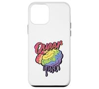 Queer Rainbow Brain - LGBTQ Pride Funny Gift Case for iPhone 12 mini
