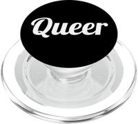 Queer Text Design for Gays, Lesbians, Queers & LGBTI Allies PopSockets PopGrip for MagSafe