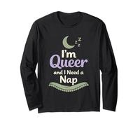 Queer Trans Affirming Comfort Identity Love Support Gift Long Sleeve T-Shirt