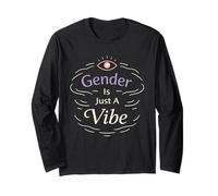 Queer Trans Affirming Comfort Identity Love Support Gift Long Sleeve T-Shirt