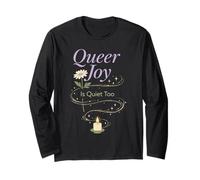 Queer Trans Affirming Comfort Identity Love Support Gift Long Sleeve T-Shirt
