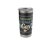 Queer Trans Affirming Comfort Identity Love Support Gift Stainless Steel Insulated Tumbler