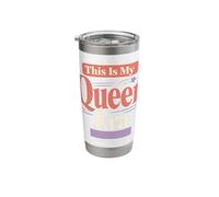 Queer Trans Affirming Comfort Identity Love Support Gift Stainless Steel Insulated Tumbler
