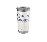 Queer Trans Affirming Comfort Identity Love Support Gift Stainless Steel Insulated Tumbler