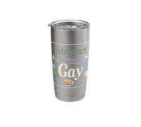 Queer Trans Affirming Comfort Identity Love Support Gift Stainless Steel Insulated Tumbler