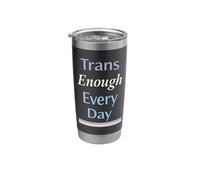 Queer Trans Affirming Comfort Identity Love Support Gift Stainless Steel Insulated Tumbler