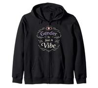 Queer Trans Affirming Comfort Identity Love Support Gift Zip Hoodie