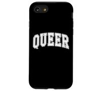 Queer University Y2k College Aesthetic Lesbian Pride Gay Case for iPhone SE (2020) / 7/8