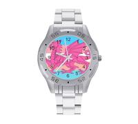 Queer Welsh Trans Dragon Business Men's Wrist Watches Alloy Analogue Quartz Watch Fashion Accessories