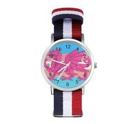 Queer Welsh Trans Dragon Leisure Men's Wrist Watches Alloy Analogue Quartz Watch Fashion Accessories