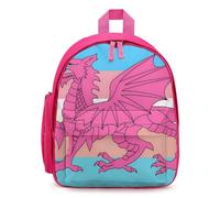 Queer Welsh Trans Dragon Simple Mini Laptop Backpacks Business Travel Work Daypacks Lightweight Computer Bag