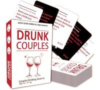 QUEKA KANBAI Drunk Couples - Couples Drinking Game to Spice it Up for Date Night, 100 Fun & Spicy Cards with No Embarrassing/Boring for Couples Party, Gift, Ignite Sparks