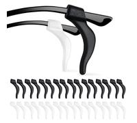 Quelcc 16 Pairs Glasses Ear Grips, Glasses Retainer, Silicone Glasses Ear Cushion Grip, Eyeglass Ear Cushions, Anti-Slip Glasses Ear Grip Hooks, Glasses Grips Behind Ears for Sunglasses Glasses