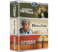 Qu'elle était verte ma vallée / Les Raisins de la colère / Zorba le grec - Coffret 3 DVD