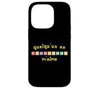 Quelqu'un en Marseille M'aime Case for iPhone 14 Pro