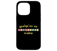 Quelqu'un en Marseille M'aime Case for iPhone 14 Pro Max
