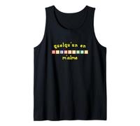Quelqu'un en Marseille M'aime Tank Top