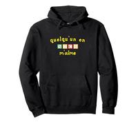 Quelqu'un en Nice M'aime Pullover Hoodie
