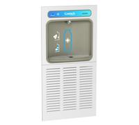 Quench Wall Mounted Mains Fed Water Bottle Filling Station Dispenser With Uv Purification - Grey