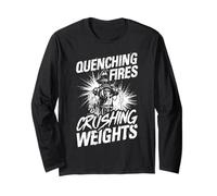 QUENCHING Fires Crushing Weights Long Sleeve T-Shirt