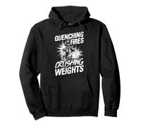 QUENCHING FIRES CRUSHING WEIGHTS Pullover Hoodie