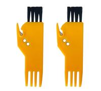 QUENPE Dust Cleaning Brush Tools Roller Brush/HEPA Filter, for Xiaomi, for iRobot, for iLife, for Roborock, for Conga Vacuum Cleaner Accessories Replacement Parts (Size : 2PC Yollow 1)
