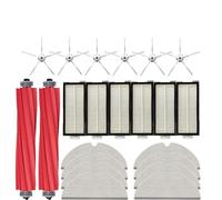 QUENPE For Roborock, Q7 Max,Q7 Max+,Q7 Plus,T8 Hepa Filter Robot Vacuum Cleaner Spare Parts Main Side Brush Mop Cloth Dust Bag Replacement Parts (Size : 22pcs-01)