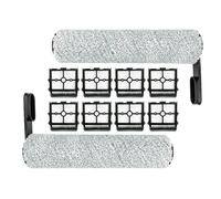 QUENPE For Tineco Floor ONE S5/Floor One S5 Pro 2/ S5, Extreme Smart Vacuum Cleaner Replacement Brush Rollers and HEPA Filters vacuum filters(10PCS-01)