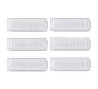 QUENPE For Xiaomi, Robot Vacuum S10 Accessories Vacuum Cleaner Spare Parts Replacement Main Brush Hepa Filter Mop Cloth Replacement Parts (Size : 6 Filters)