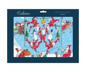 Quentin Blake Active Santa Christmas Advent Calendar | 3D Fold-Out Picture Advent Calendar with Playful Santas