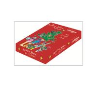 Woodmansterne Artistic Charity Christmas Cards Supporting Childline - Quentin Blake Festive Scenes - Eco-Friendly & Recyclable - Box of 20 Cards