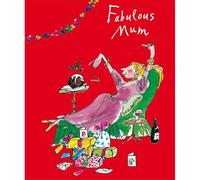 Quentin Blake Christmas Card Fabulous Mum - Luxury Illustrated Festive Card