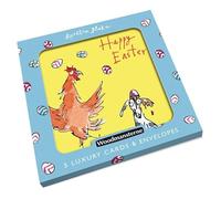 Quentin Blake Easter Cards Chicken Eggs - Pack of 5 Illustrated Cards One Design
