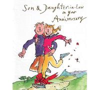 Quentin Blake - Son and Daughter in Law - Anniversary Card
