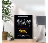 Quentin Tarantino Movie Prints, Film Poster Wall Art, Pulp Fiction & Kill Bill Inspired Art, Retro Cinema Decor, Movie Lover Gift (Jackie Brown, A3 Print Only (42x30cm))