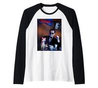 Quentin Tarantino Pulp Fiction Director in LA Michael Grecco Raglan Baseball Tee