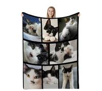 Quepitty Custom Blanket with Name Retirement Gift for Woman for Anniversary Birthday Christmas Ideal Present for Her Him Couples