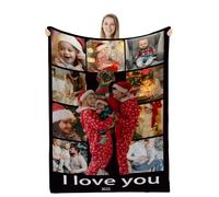 Quepitty Personalized Gifts for Women One More Chapter Blankets DIY Coloring Blanket Idea Personalized with Baby Name Photo Newborn Infant Nursery Decor Security Blanket