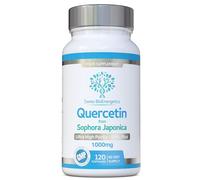 Quercetin 1000mg 60-day supply - No Artificial fillers, binders or flow agents - High Strength Pure Quercetin capsules from Sophora Japonica - Suitable for Vegetarians and Vegans - Exclusively UK Made