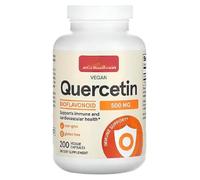 Quercetin 500 mg, Supplement for Daily Wellness and Overall Vitality, Non GMO, Gluten Free, 200 Veggie Capsules