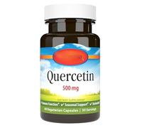 Quercetin 500mg, Immune Support & Seasonal Allergy Relief, Gluten-Free, 60 Vegetarian Capsules