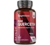 Quercetin Supplement 1000mg - 180 Quercetin Capsules - 2 a Day | Sourced from Sophora Japonica - 3 Months Supply - Non-GMO & Magnesium Stearate-Free - Vegan-Friendly Flavonoids Supplements