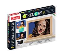 Quercetti 0774 Quercetti-0774 Pixel Art Take a Selfie Insert Game, Multicoloured